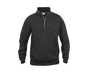 Clique - Basic half-zip sweatshirt - Black - XXXX-Large