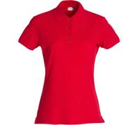 Clique Basic Ladies Polo Shirt | Cotton | Flat Knit Collar | 16 Colours | XS-2XL