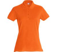 Clique Basic Ladies Polo Shirt | Cotton | Flat Knit Collar | 16 Colours | XS-2XL