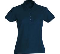 Clique Basic Ladies Polo Shirt | Cotton | Flat Knit Collar | 16 Colours | XS-2XL