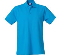 Clique Basic Mens Polo Shirt | Cotton | Flat Knit Collar | 14 Colours | S-4XL