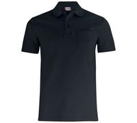 Clique Basic Pocket Polo Short Sleeve Black L