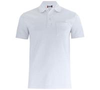 Clique Basic Pocket Polo Short Sleeve White M