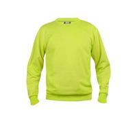 Clique Basic Roundneck Sweater Visibility Green 3Xlarge