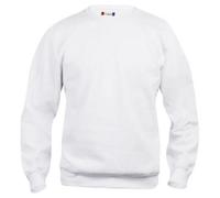 Clique Basic Roundneck Sweater White Xlarge