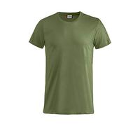 Clique Basic-T T-Shirt in Combed Cotton.Stabilized Jersey fabric.Structure tubular deformable. - Green - M