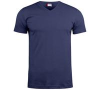 Clique Basic V-Neck T-Shirt Dark Navy Medium