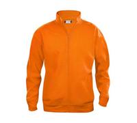 Clique Basic Zip Up Cardigan Visibility Orange Xs