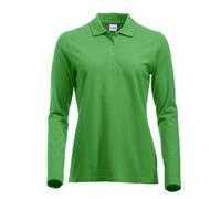 Clique Classic Marion Polo Long Sleeve Apple Green S
