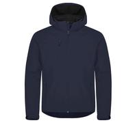 Clique Classic Mens Softshell Hooded Jacket | Waterproof | 5 Colours | XS-5XL