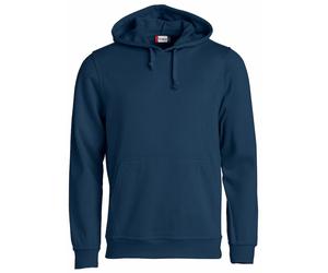 Clique Hooded Sweatshirt Hoodie Drawstring Hoody Pockets Size Large BNWT Navy