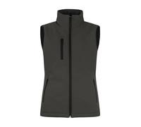 Clique Ladies Padded Full Zipper Softshell Vest for Winterwear