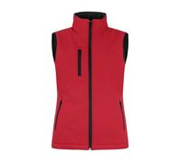 Clique Ladies Padded Full Zipper Softshell Vest for Winterwear
