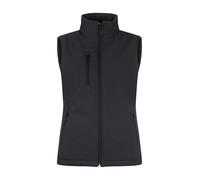 Clique Ladies Padded Full Zipper Softshell Vest for Winterwear