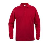 Clique Long Sleeve Classic Lincoln Cotton Polo