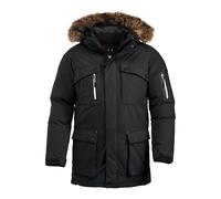 Clique Malamute Heavy Expedition Parka Unisex Winter Coat | Red-Black | XXS-3XL