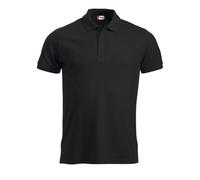 Clique Manhattan Polo with Ribbed Sleeve Cuff