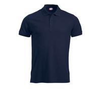 Clique Manhattan Polo with Ribbed Sleeve Cuff