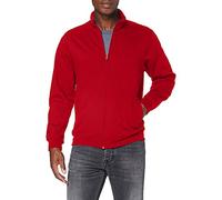 Clique Men's Basic Cardigan, Red, Large (Size: L)