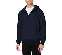 CliQue Mens Basic Full Zip Hoodie (M) (Dark Navy)