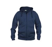 CliQue Mens Basic Full Zip Hoodie (5XL) (Dark Navy)