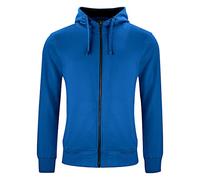 CliQue Mens Classic Full Zip Hoodie (XL) (Royal Blue)