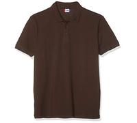 CliQue Men's Clique Classic Lincoln Polo Shirt, Brown (Dark Mocca), L UK