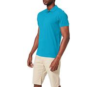 Clique Men's Classic Lincoln Polo Shirt, Blue (Turquoise), Medium