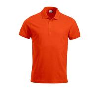 Clique Men's Classic Lincoln Polo Shirt in Burnt Orange | Size: Medium Clique Burnt Orange M