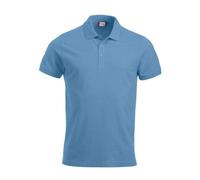 Clique Men's Classic Lincoln Polo Shirt in Light Blue | Size: Medium Clique Light Blue M