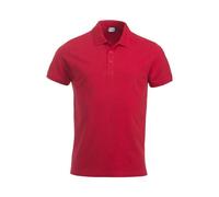 Clique Men's Classic Lincoln Polo Shirt in Red | Size: Large Clique Red L
