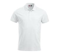 Clique Men's Classic Lincoln Polo Shirt in White | Size: Medium Clique White M