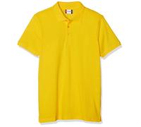 Clique Men's Classic Lincoln Polo Shirt - Yellow (Lemon) - Medium