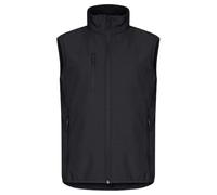 CliQue Mens Classic Soft Shell Jacket (3XL) (Black)