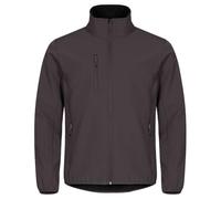 CliQue Mens Classic Soft Shell Jacket (3XL) (Dark Grey)