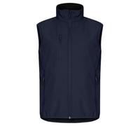 CliQue Mens Classic Soft Shell Jacket (L) (Dark Navy)