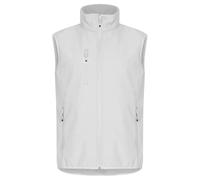 CliQue Mens Classic Soft Shell Jacket (L) (White)