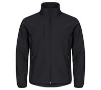 CliQue Mens Classic Soft Shell Jacket (S) (Black)