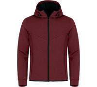 Clique Men's Hayden Polyester Hooded Jacket in Burgundy | Size: Small Clique Burgundy S