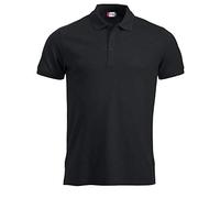 Clique Men's Manhattan Polo Shirt, Black, XX-Large