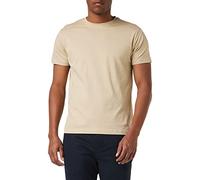 Clique Men's New Classic Plain Crew Neck Short Sleeve T - Shirts, Brown (Caffe Latte), Medium