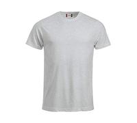 Clique Men's New Classic Plain Crew Neck Short Sleeve T - Shirts, Grey (ash), XX-Large