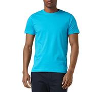 Clique Men's New Classic Plain Crew Neck Short Sleeve T - Shirts, Turquoise, Medium