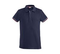 Clique Mens Newton Stripe Detail Polo Shirt UB791