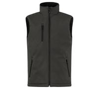 Clique Men's Softshell Padded Gilet in Dark Grey | Size: Small Clique Dark Grey S
