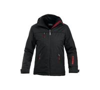 Clique Morris Mens Padded Coat | Showerproof | Detachable Hood | Black | S-4XL