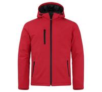 Clique Padded Hoody Softshell Red L