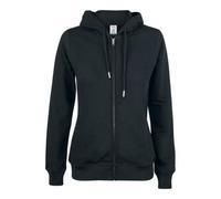 Clique Premium Organic Hoody Full Zip Black Xs