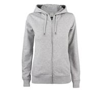 Clique Premium Organic Hoody Full Zip Grey M