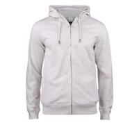 Clique Premium Organic Hoody Full Zip Light Grey L